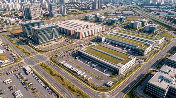 Empreendimentos comerciais e industriais